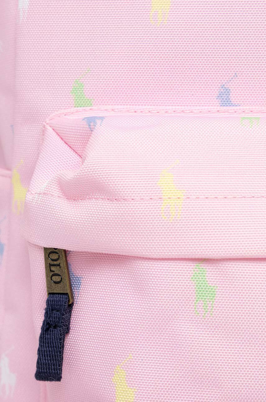 Polo Ralph Lauren Batoh růžová barva velký vzorovaný - Pepit.cz