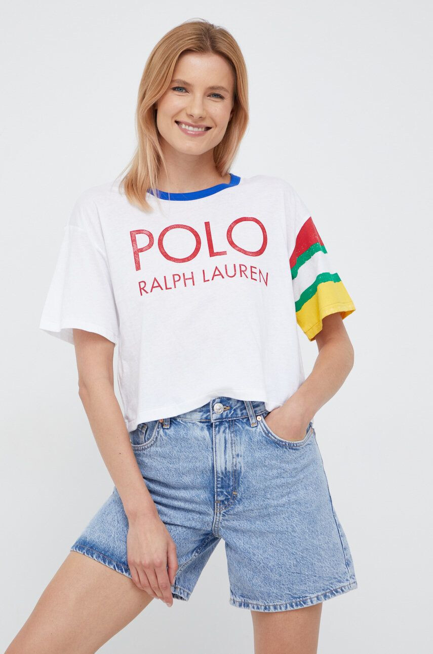 Polo Ralph Lauren Bavlněné tričko - Pepit.cz