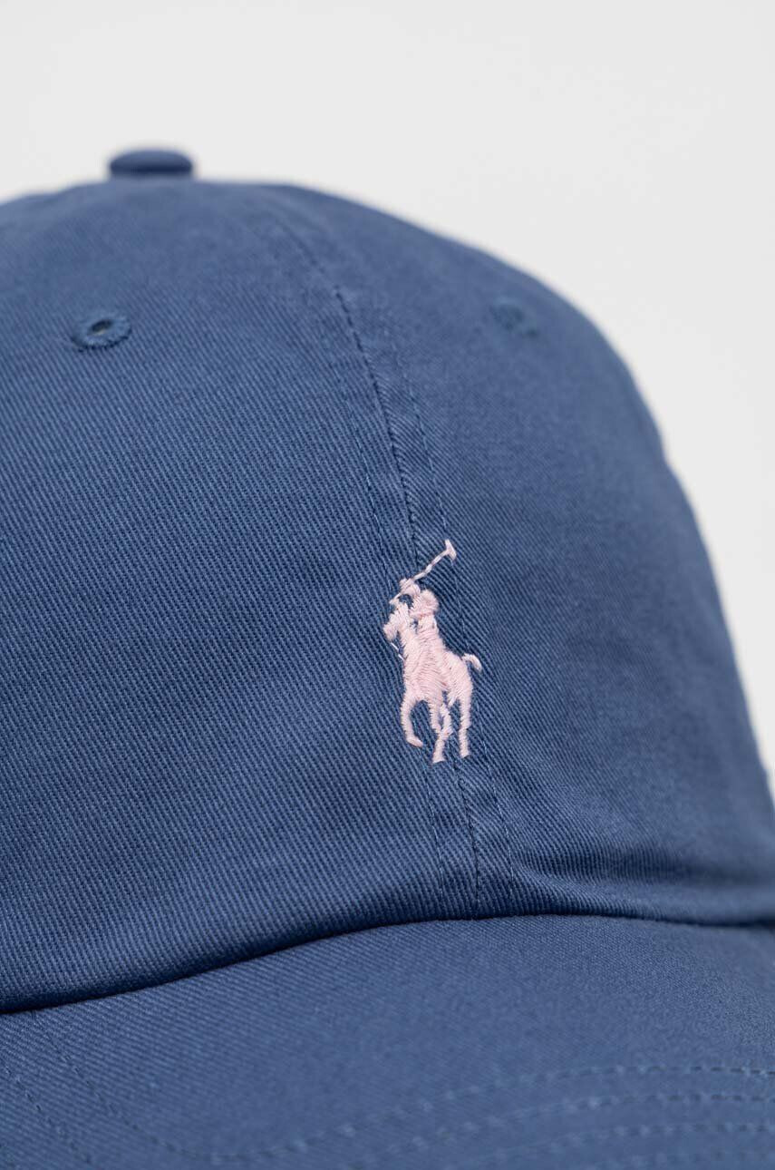 Polo Ralph Lauren Bavlněná baseballová čepice tmavomodrá barva - Pepit.cz