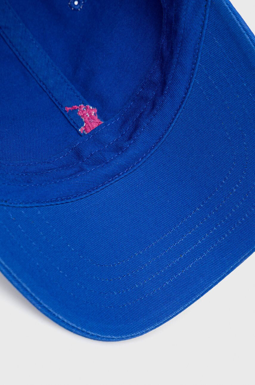 Polo Ralph Lauren Bavlněná čepice tmavomodrá barva s aplikací - Pepit.cz