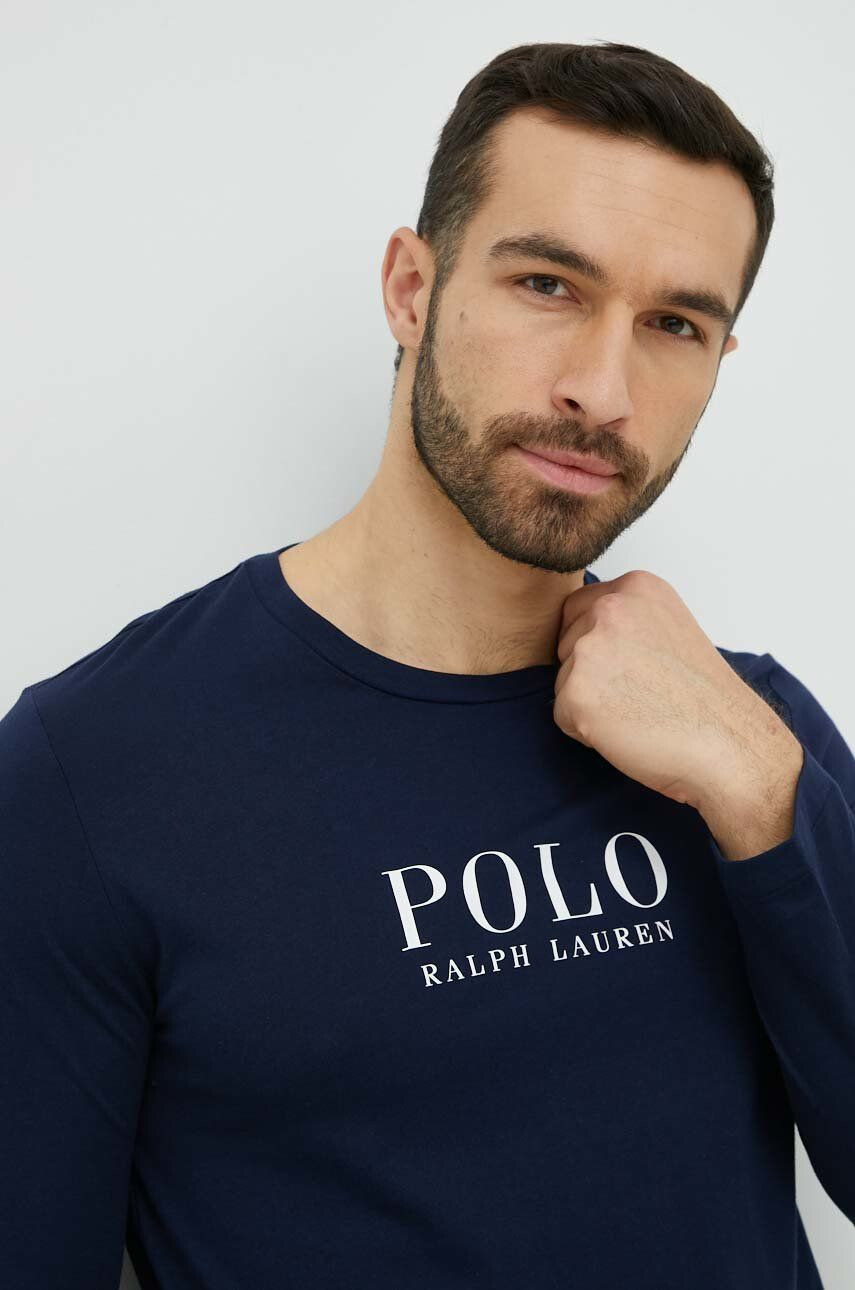 Polo Ralph Lauren Bavlněná košile s dlouhým rukávem s potiskem - Pepit.cz