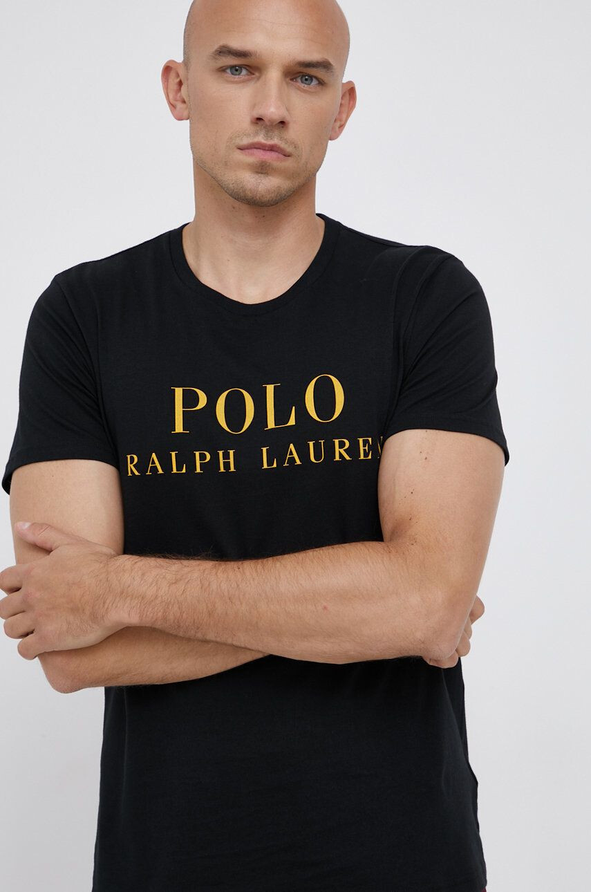 Polo Ralph Lauren Bavlněné pyžamo vínová barva vzorované - Pepit.cz