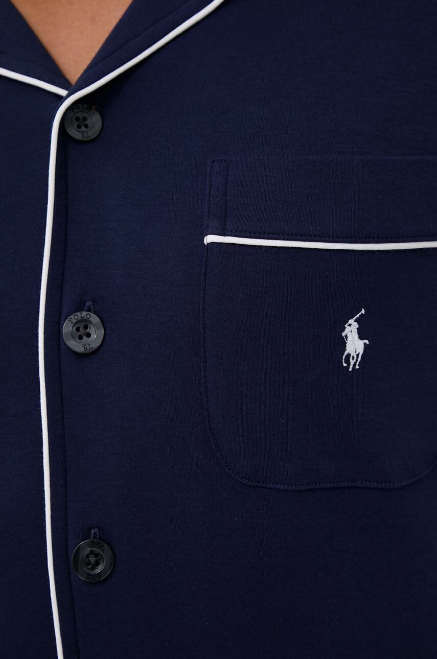 Polo Ralph Lauren Bavlněné pyžamo tmavomodrá barva - Pepit.cz