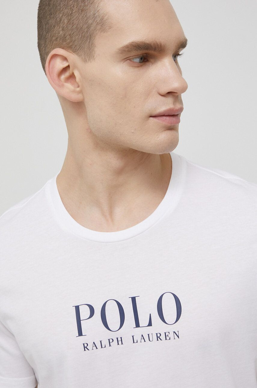 Polo Ralph Lauren Bavlněné pyžamo zelená barva s potiskem - Pepit.cz