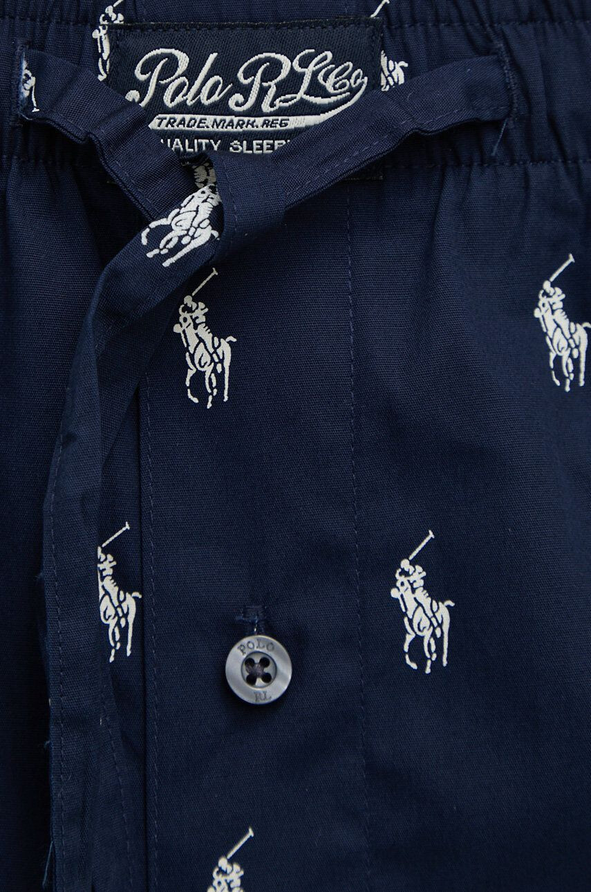 Polo Ralph Lauren Bavlněné pyžamo tmavomodrá barva - Pepit.cz