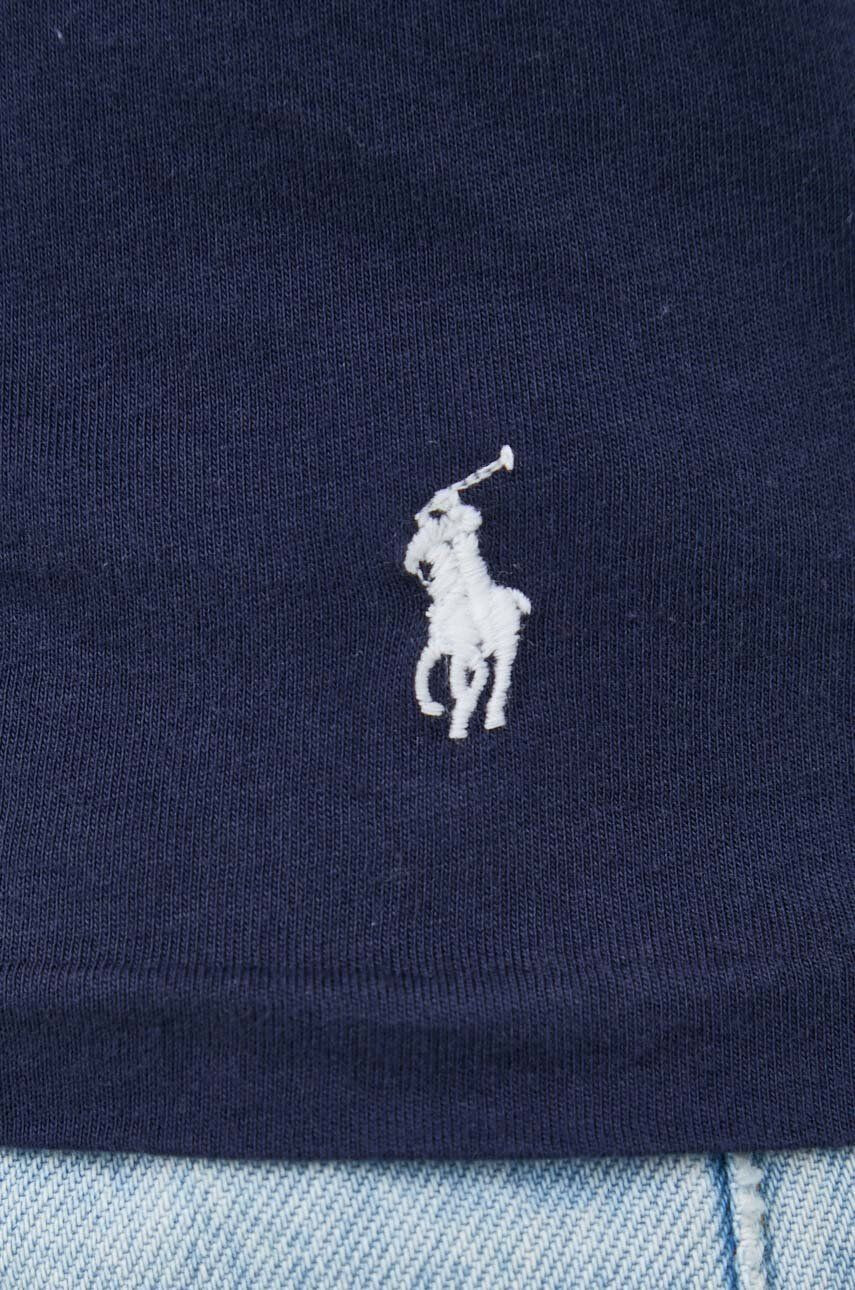 Polo Ralph Lauren Bavlněné tričko 3-pack tmavomodrá barva - Pepit.cz