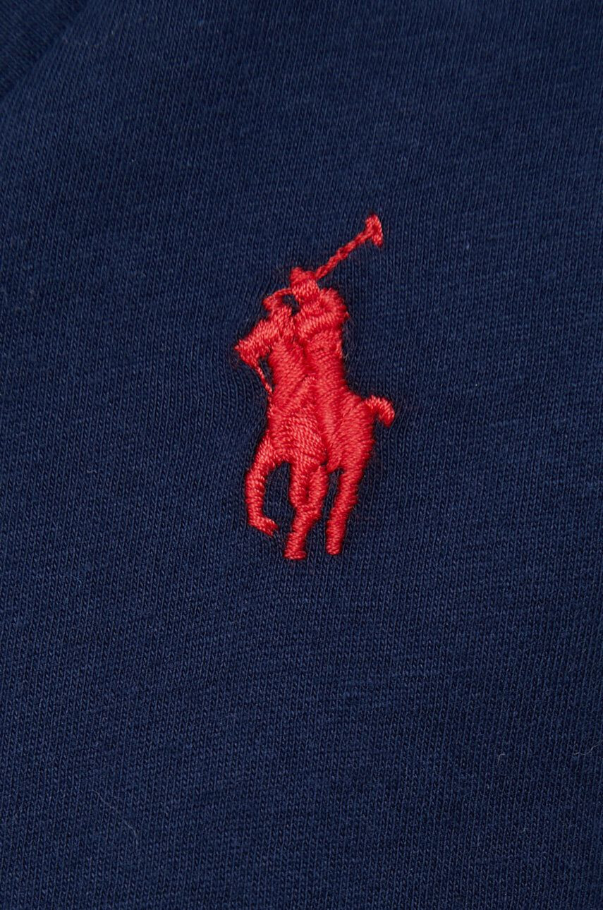 Polo Ralph Lauren Bavlněné tričko tmavomodrá barva - Pepit.cz