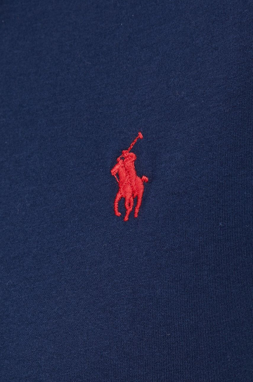 Polo Ralph Lauren Bavlněné tričko šedá barva - Pepit.cz