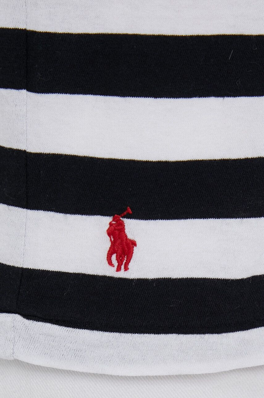 Polo Ralph Lauren Bavlněné tričko černá barva - Pepit.cz