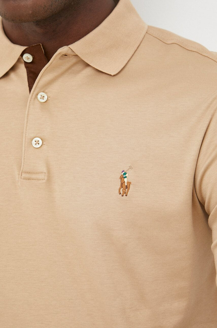 Polo Ralph Lauren Bavlněné tričko s dlouhým rukávem - Pepit.cz