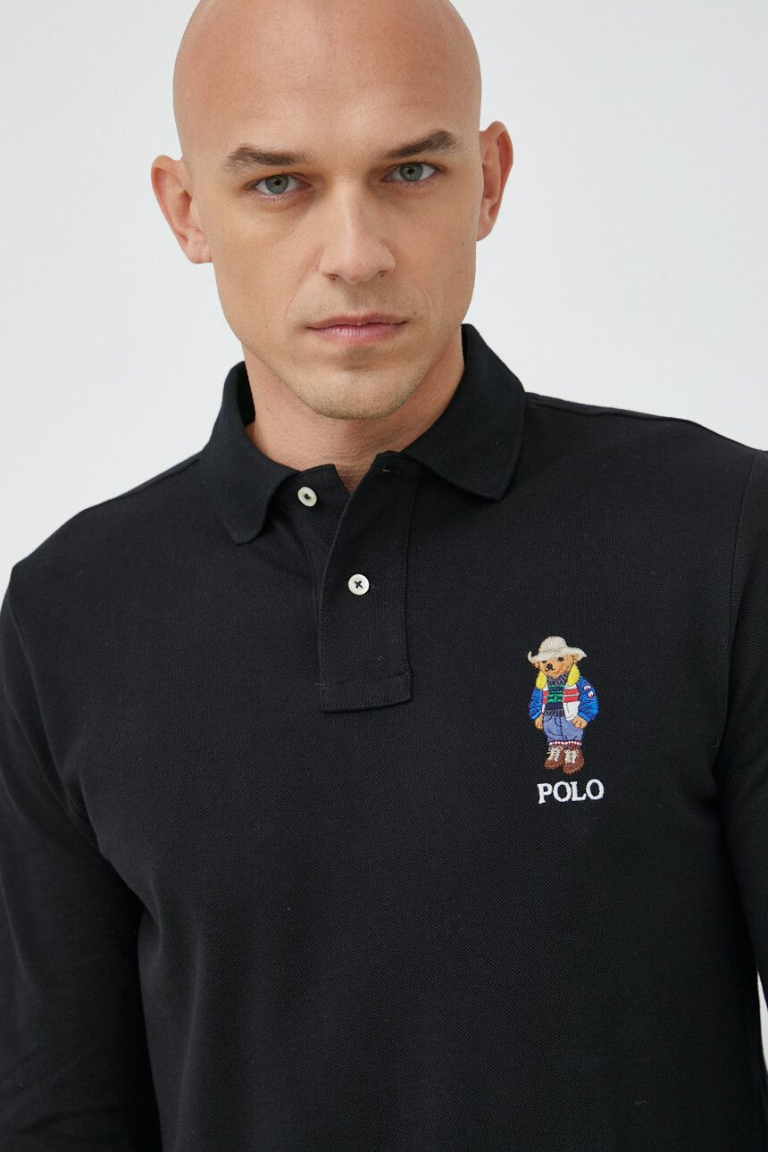 Polo Ralph Lauren Bavlněné tričko s dlouhým rukávem - Pepit.cz