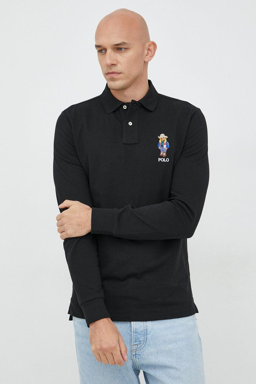 Polo Ralph Lauren Bavlněné tričko s dlouhým rukávem - Pepit.cz