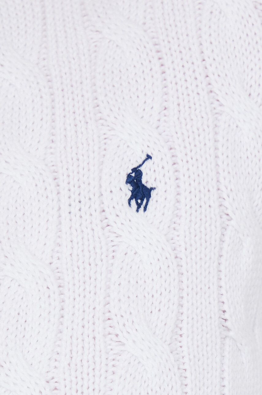 Polo Ralph Lauren Bavlněný kardigan dámský bílá barva - Pepit.cz