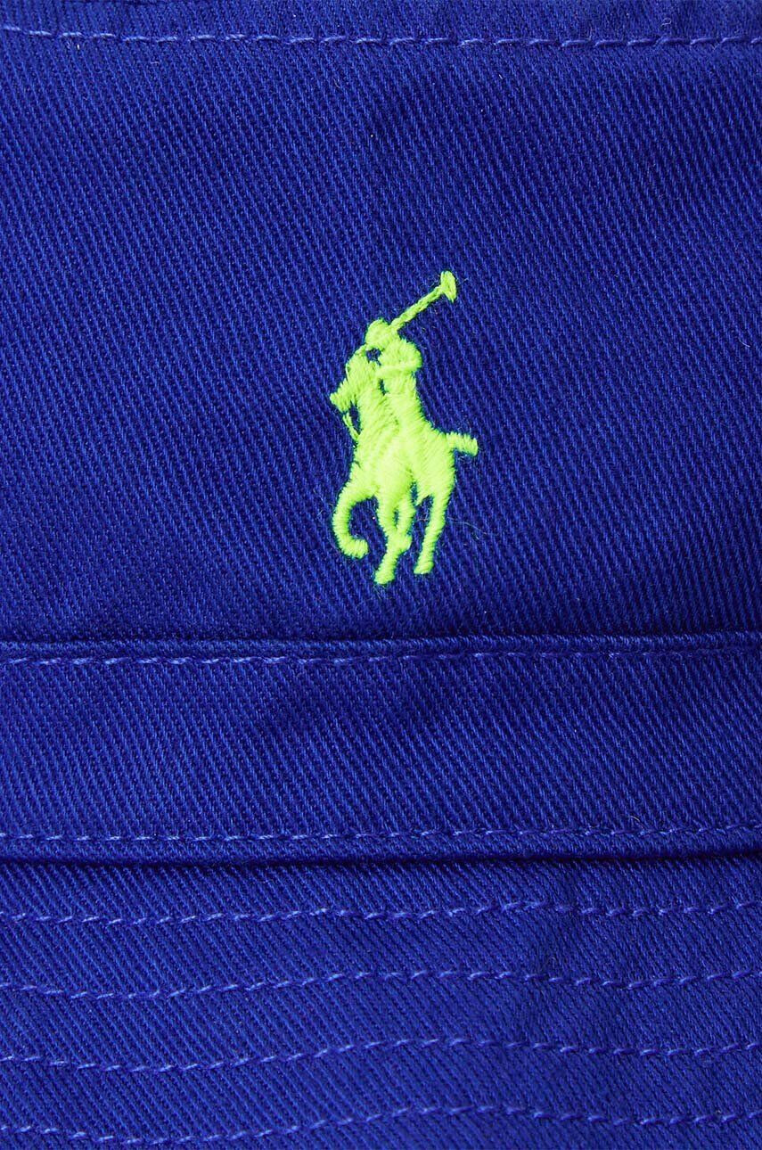 Polo Ralph Lauren Dětská bavlněná čepice tmavomodrá barva - Pepit.cz