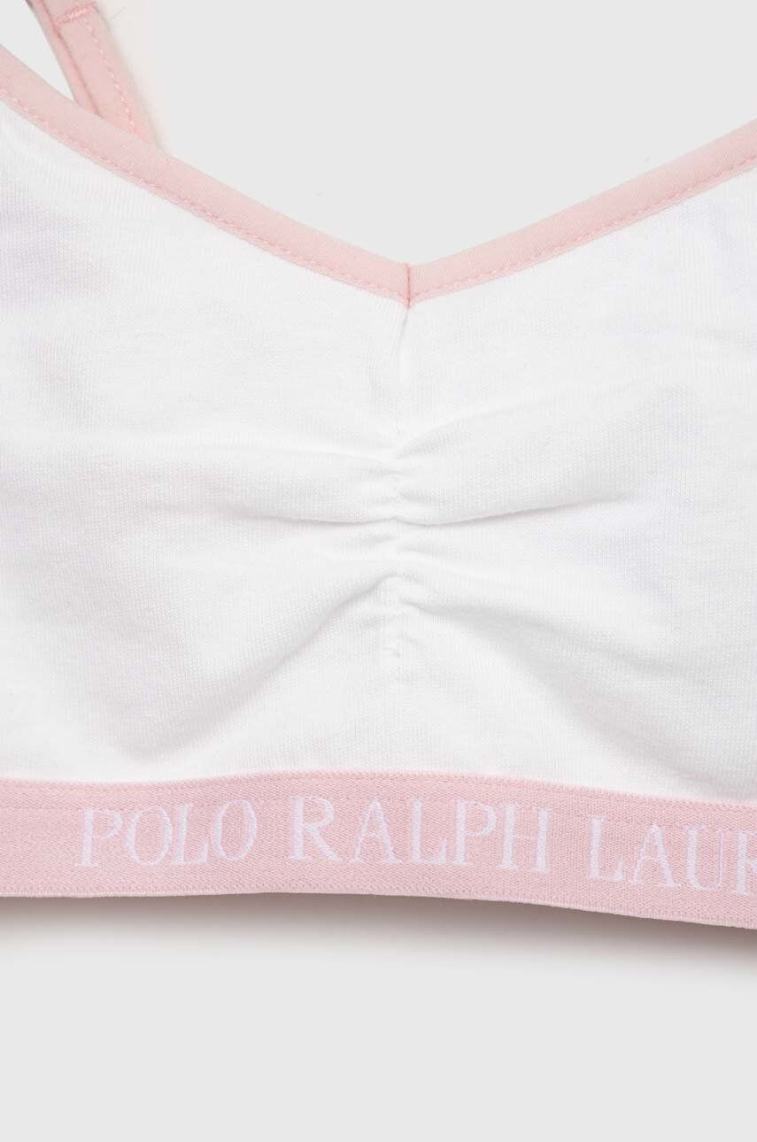 Polo Ralph Lauren Dětská podprsenka 2-pack růžová barva - Pepit.cz