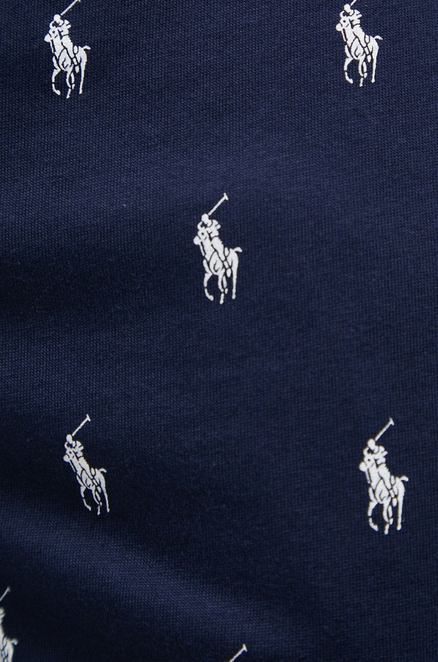 Polo Ralph Lauren Bavlněné pyžamo tmavomodrá barva s potiskem - Pepit.cz