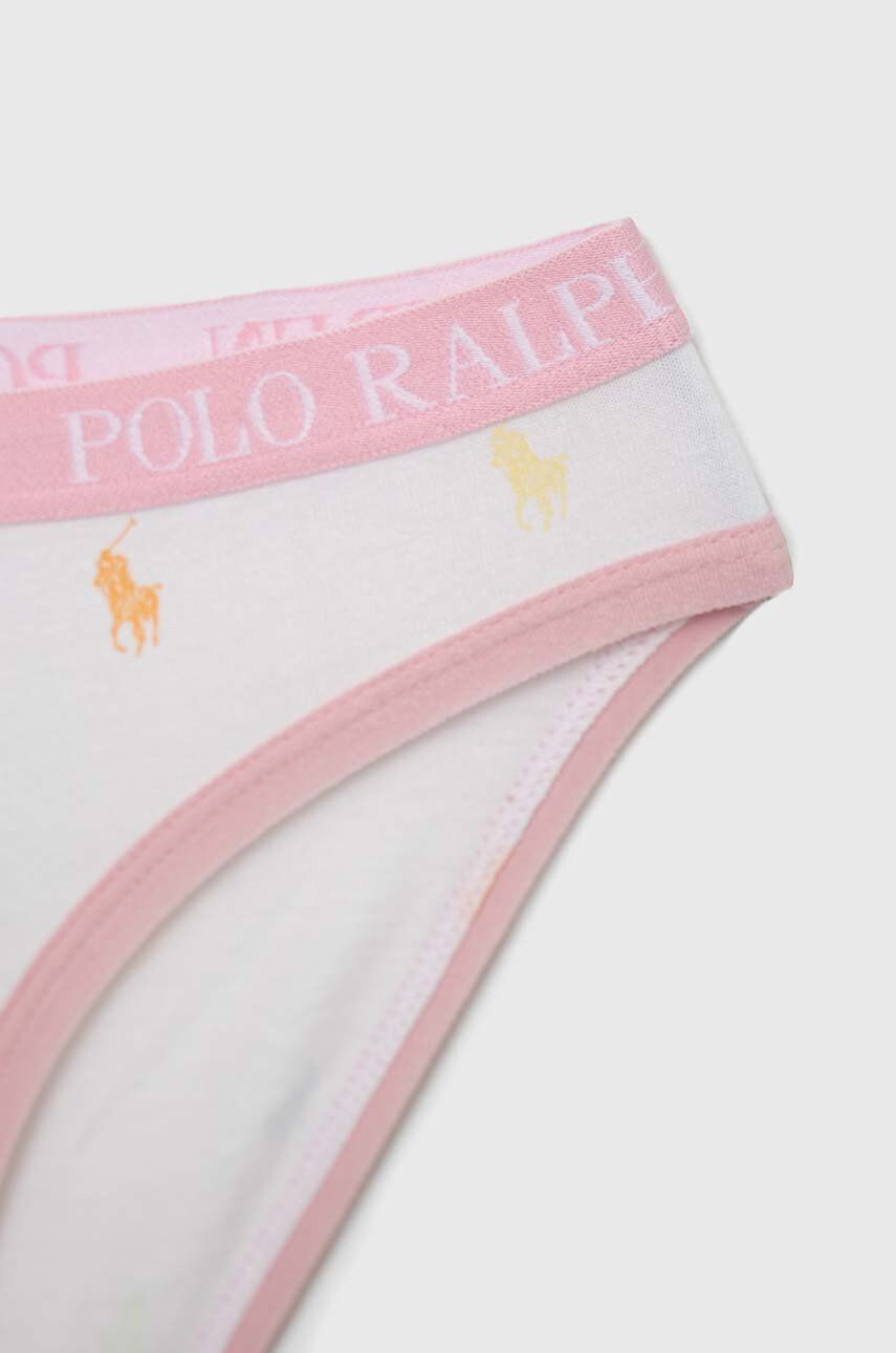 Polo Ralph Lauren Dětské kalhotky 3-pack růžová barva - Pepit.cz