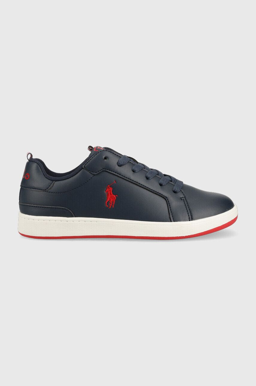 Polo Ralph Lauren Dětské sneakers boty tmavomodrá barva - Pepit.cz