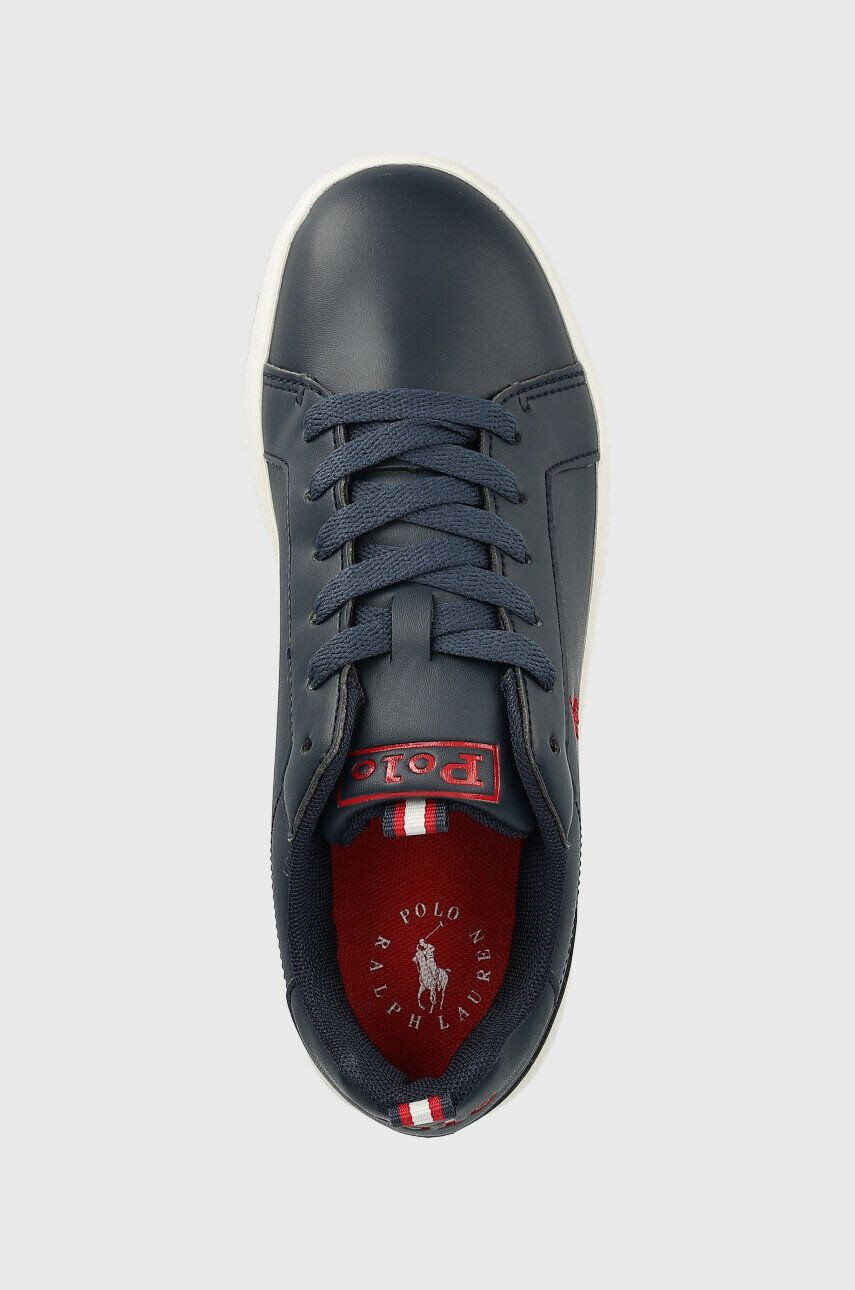 Polo Ralph Lauren Dětské sneakers boty tmavomodrá barva - Pepit.cz