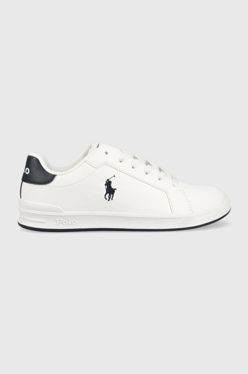 Polo Ralph Lauren Dětské sneakers boty bílá barva - Pepit.cz