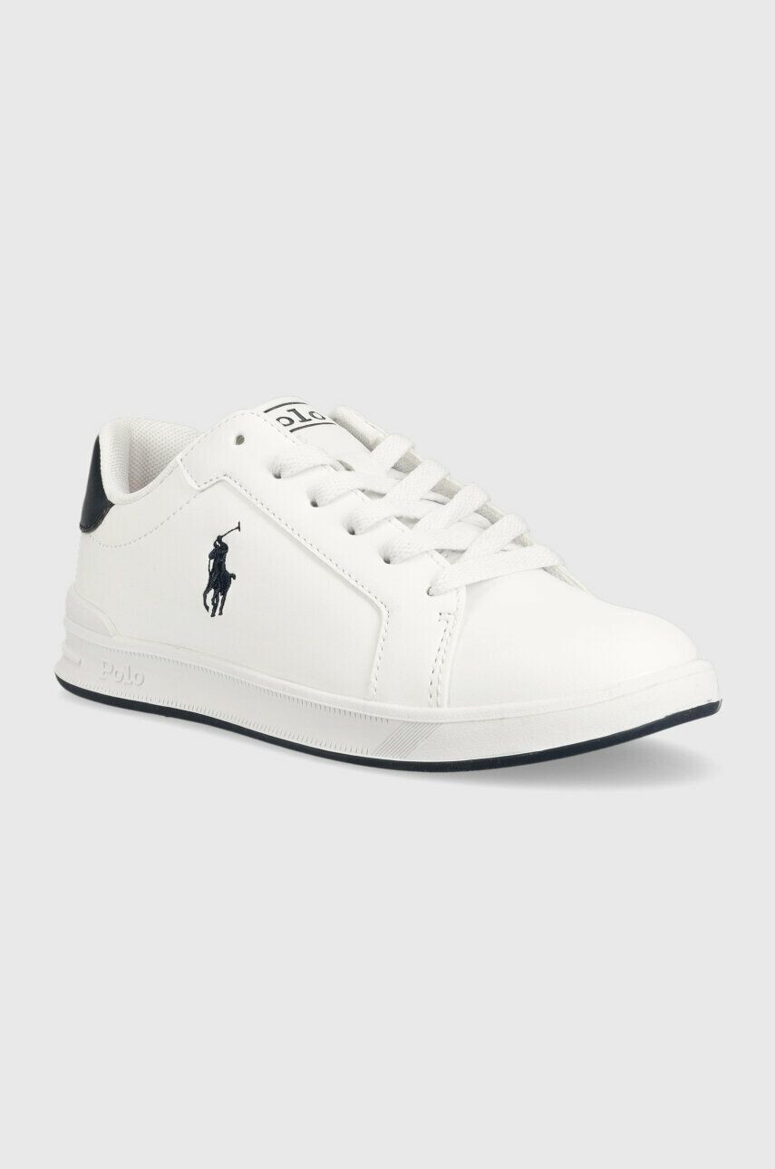 Polo Ralph Lauren Dětské sneakers boty bílá barva - Pepit.cz