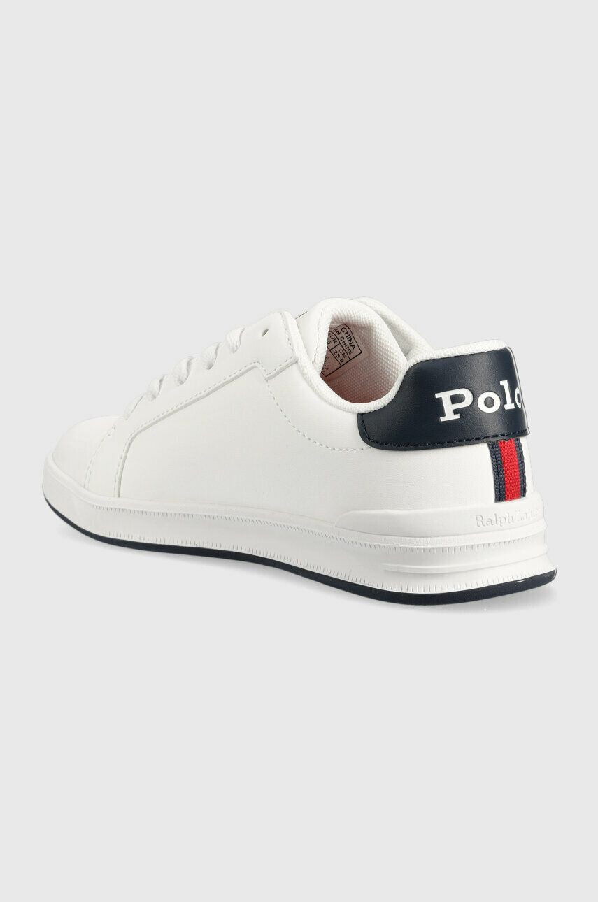 Polo Ralph Lauren Dětské sneakers boty bílá barva - Pepit.cz