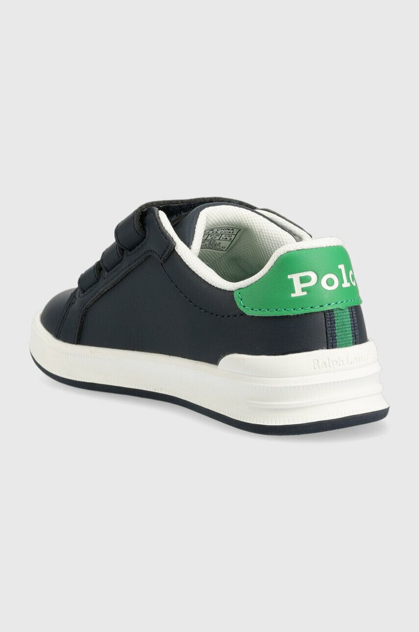 Polo Ralph Lauren Dětské sneakers boty tmavomodrá barva - Pepit.cz