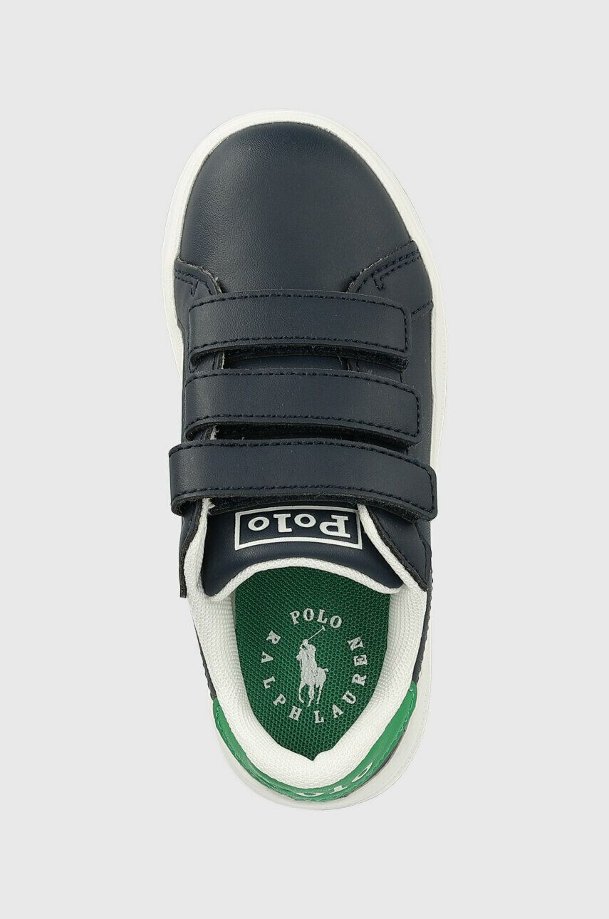 Polo Ralph Lauren Dětské sneakers boty tmavomodrá barva - Pepit.cz