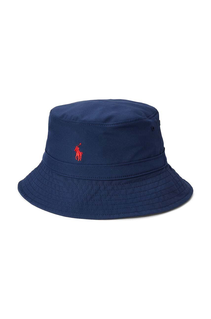 Polo Ralph Lauren Dětský klobouk tmavomodrá barva - Pepit.cz