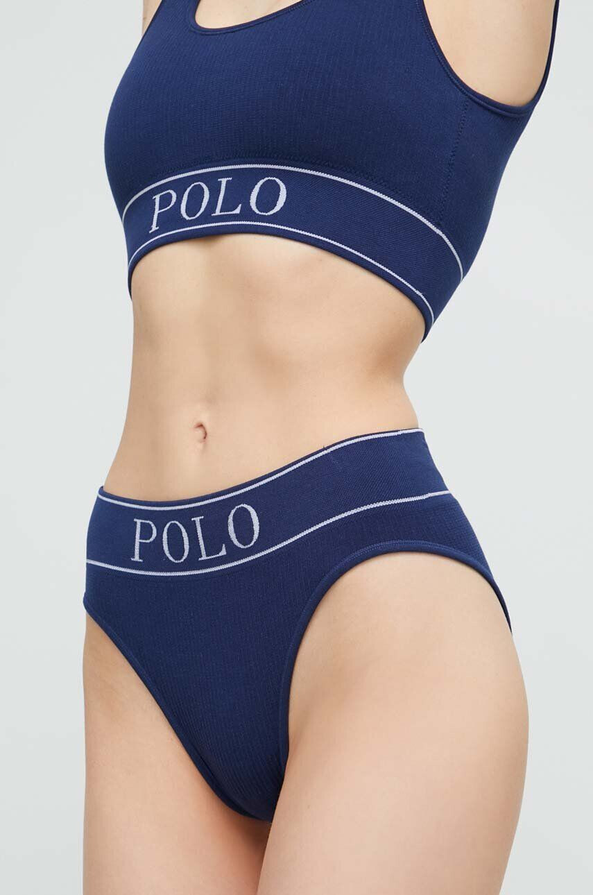 Polo Ralph Lauren Kalhotky tmavomodrá barva - Pepit.cz