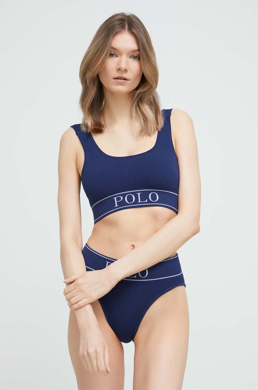 Polo Ralph Lauren Kalhotky tmavomodrá barva - Pepit.cz