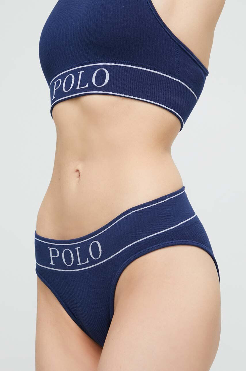 Polo Ralph Lauren Kalhotky tmavomodrá barva - Pepit.cz