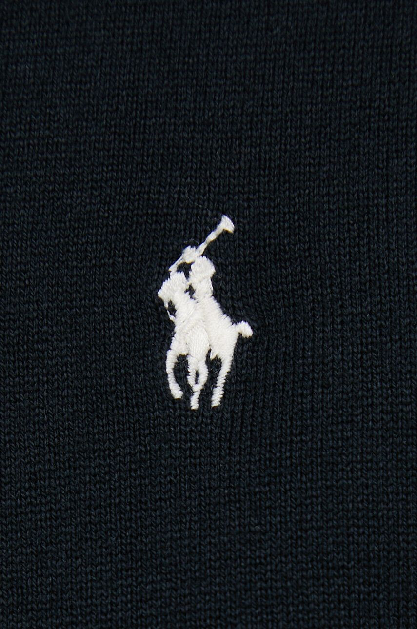 Polo Ralph Lauren Kardigan dámský černá barva lehký - Pepit.cz