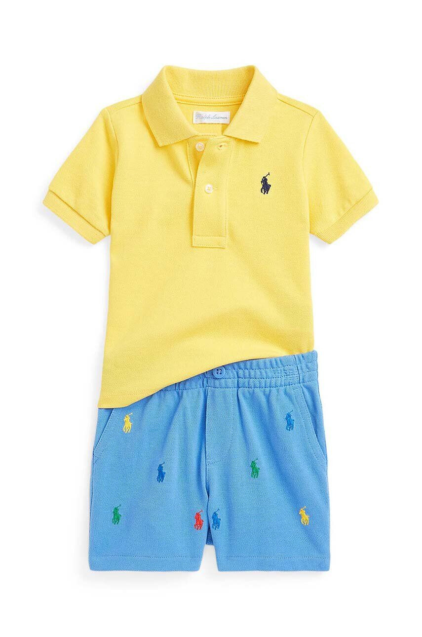 Polo Ralph Lauren Kojenecká sada žlutá barva - Pepit.cz