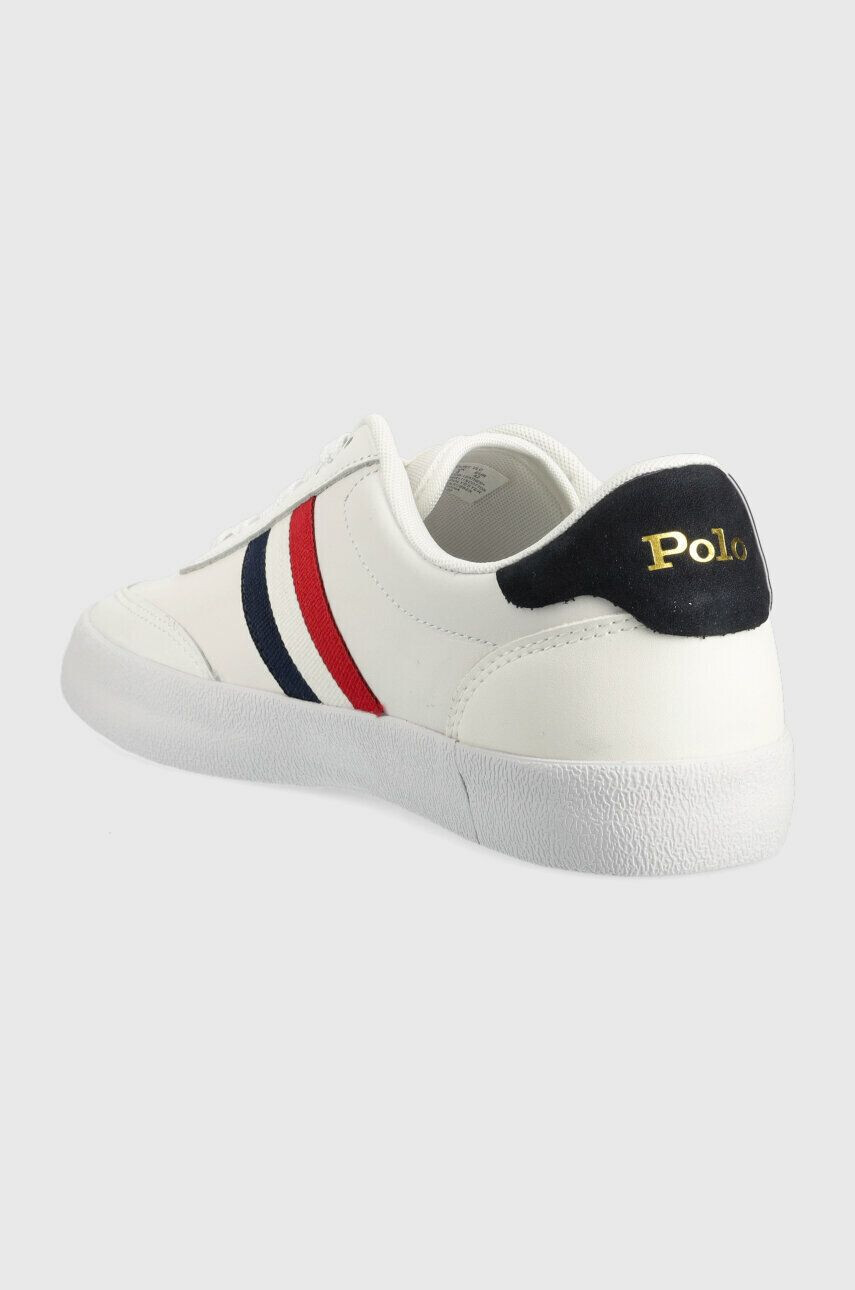 Polo Ralph Lauren Kožené sneakers boty Court VLC béžová barva 816861064001 - Pepit.cz