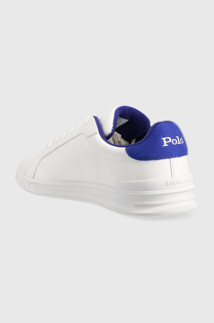 Polo Ralph Lauren Kožené sneakers boty HRT CT II bílá barva 809892328001 - Pepit.cz