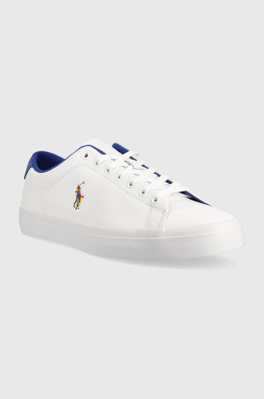 Polo Ralph Lauren Kožené sneakers boty LONGWOOD bílá barva 816892339001 - Pepit.cz