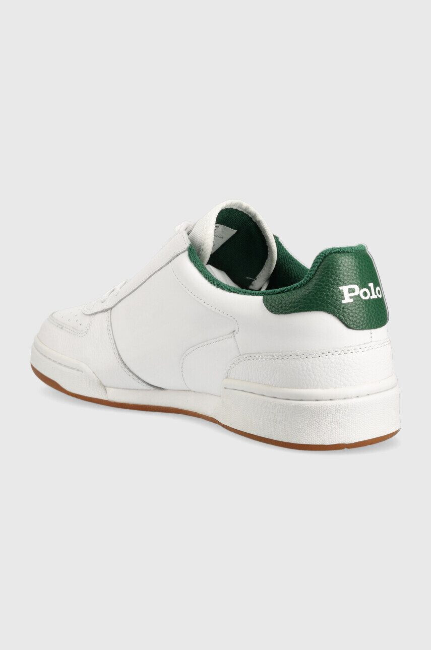 Polo Ralph Lauren Kožené sneakers boty POLO CRT PP bílá barva 809892278004 - Pepit.cz