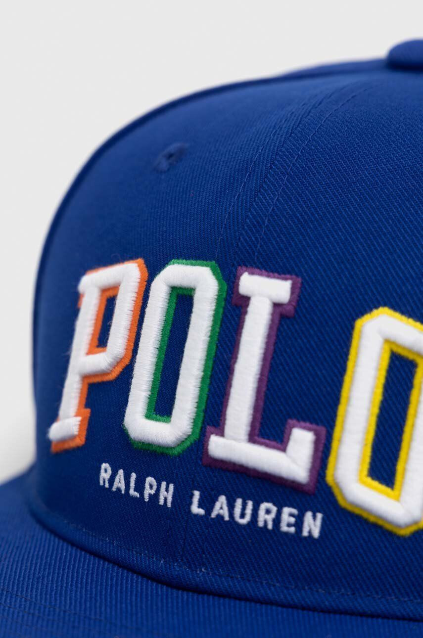 Polo Ralph Lauren Kšiltovka tmavomodrá barva s aplikací - Pepit.cz