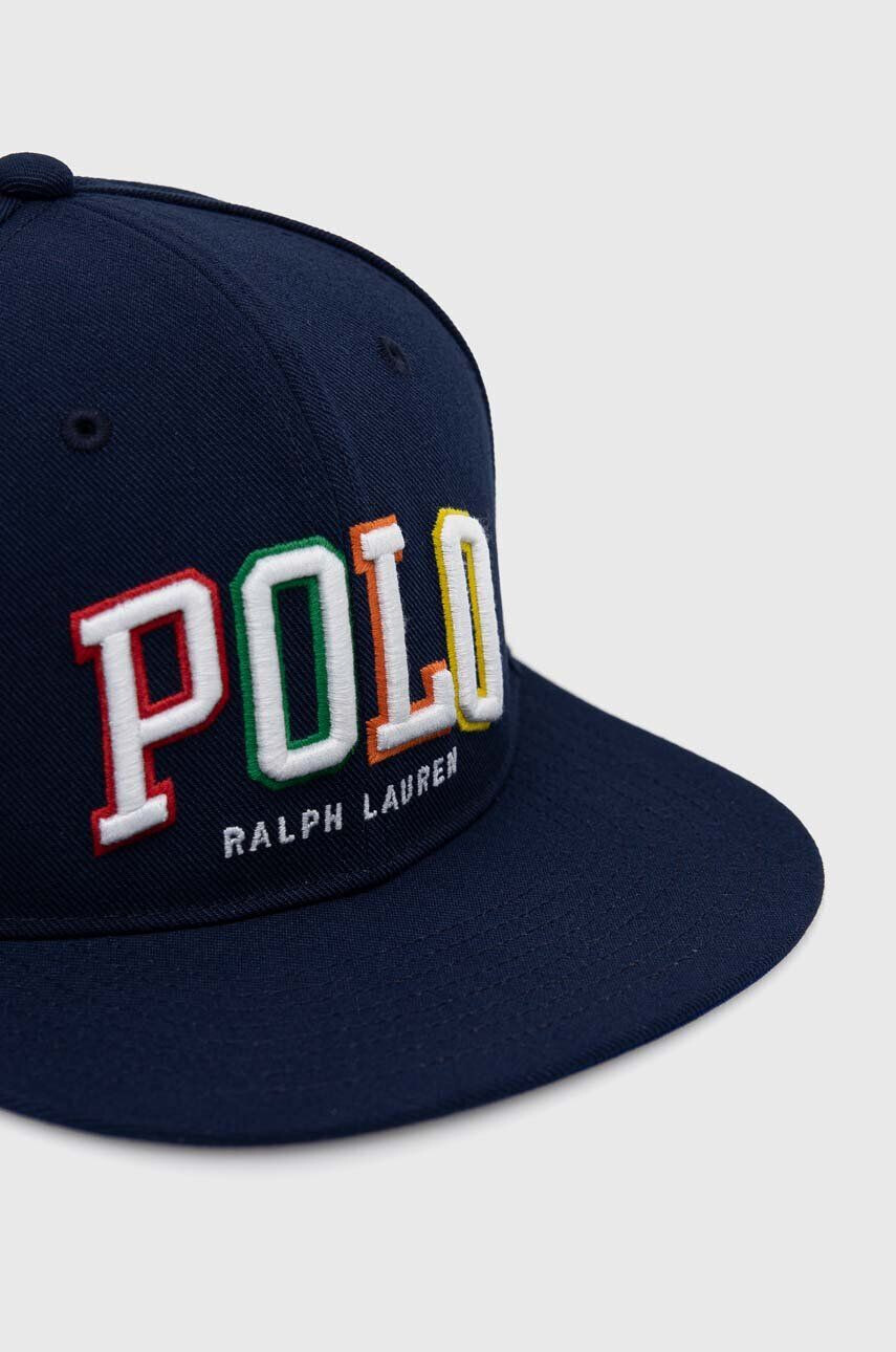 Polo Ralph Lauren Kšiltovka fialová barva hladká - Pepit.cz