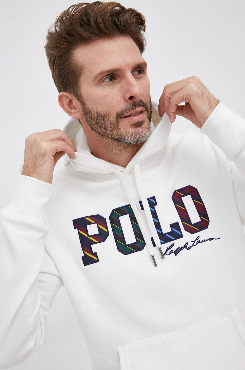 Polo Ralph Lauren Mikina pánská růžová barva hladká - Pepit.cz