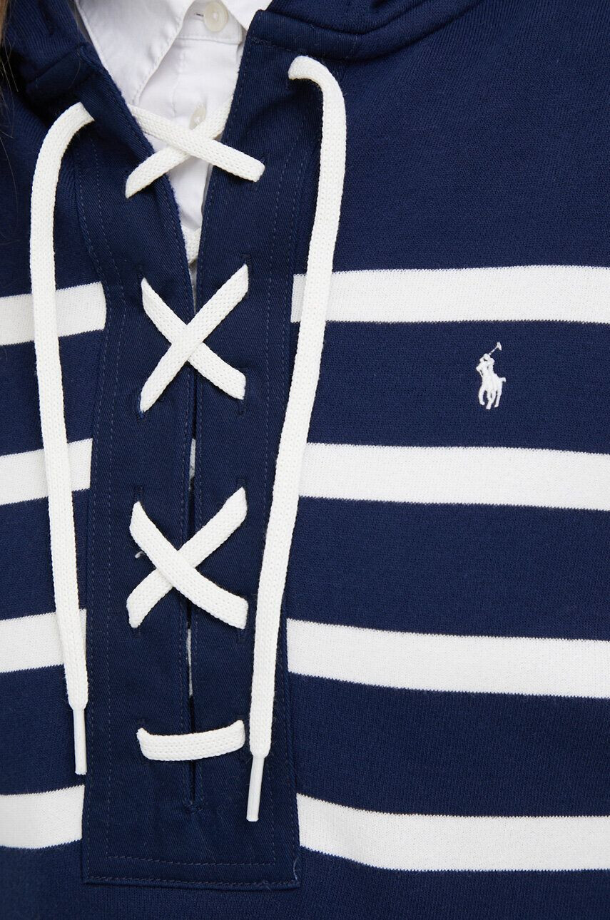 Polo Ralph Lauren Mikina pánská fialová barva s kapucí hladká - Pepit.cz