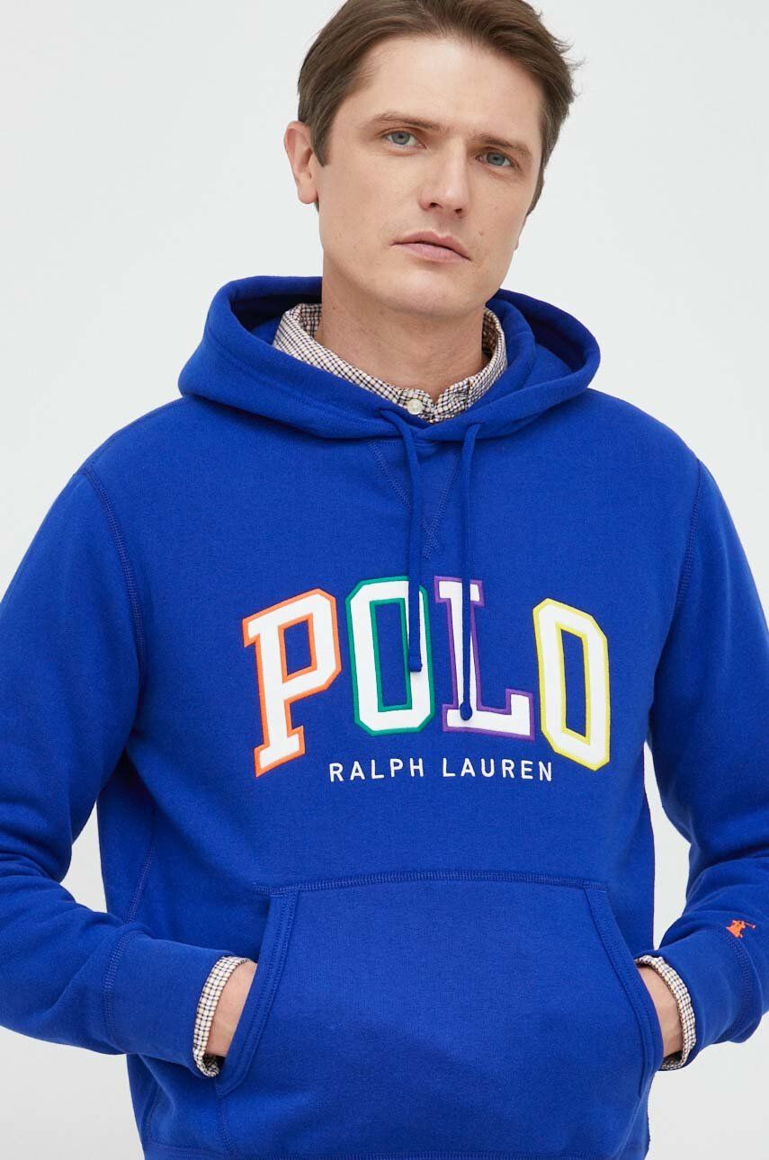 Polo Ralph Lauren Mikina pánská s kapucí s aplikací - Pepit.cz