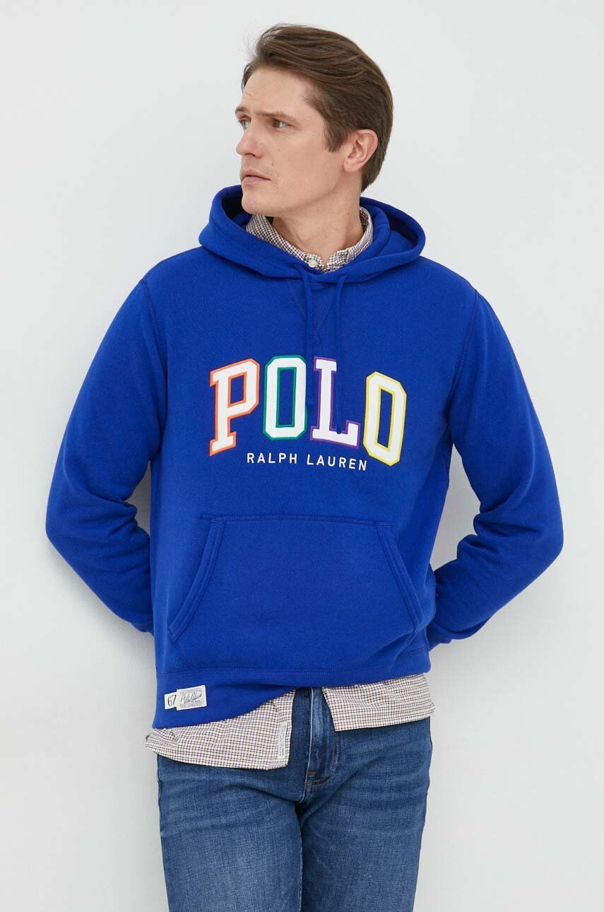 Polo Ralph Lauren Mikina pánská s kapucí s aplikací - Pepit.cz