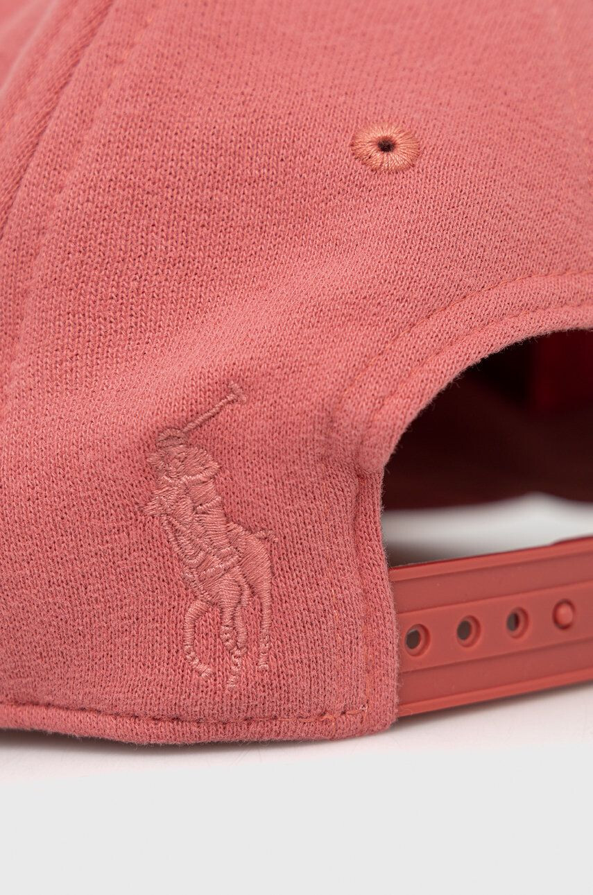 Polo Ralph Lauren Čepice růžová barva s aplikací - Pepit.cz