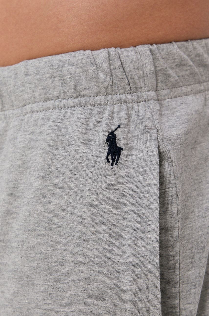 Polo Ralph Lauren Pyžamové kalhoty pánské šedá barva hladké - Pepit.cz