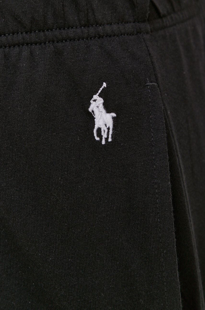 Polo Ralph Lauren Pyžamové kalhoty pánské černá barva hladké - Pepit.cz