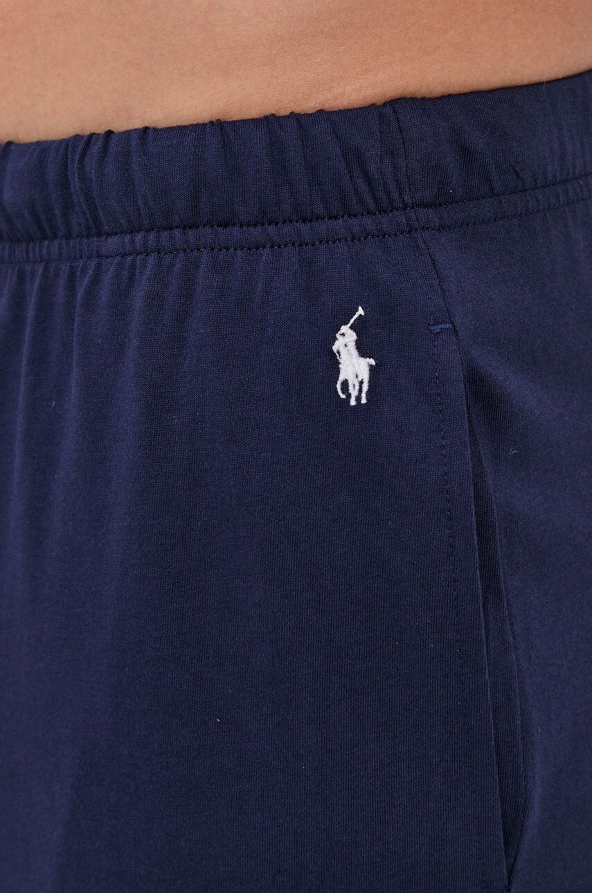 Polo Ralph Lauren Pyžamové kalhoty pánské tmavomodrá barva hladké - Pepit.cz