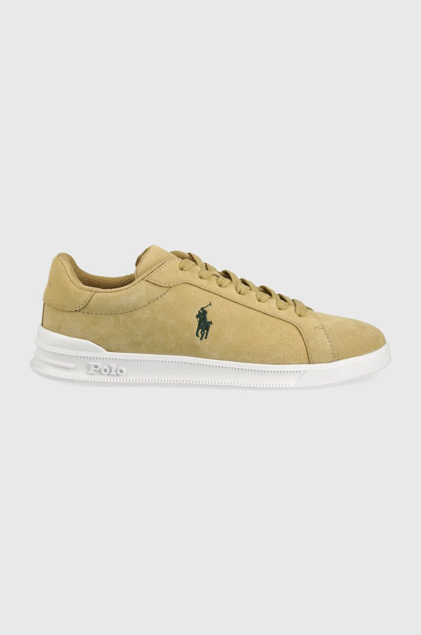 Polo Ralph Lauren Semišové sneakers boty Hrt Ct Ii - Pepit.cz