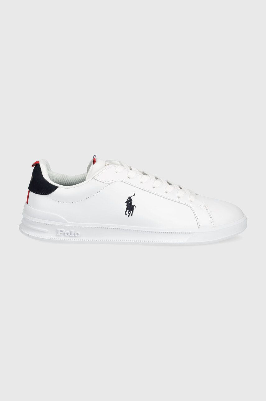 Polo Ralph Lauren Sneakers boty Hrt Ct Ii bílá barva - Pepit.cz